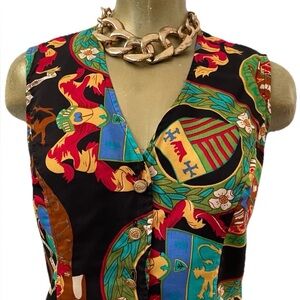 CAROL ANDERSON Collection VINTAGE 80s VEST Size Medium